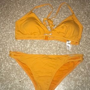 Orange Bikini with cute back